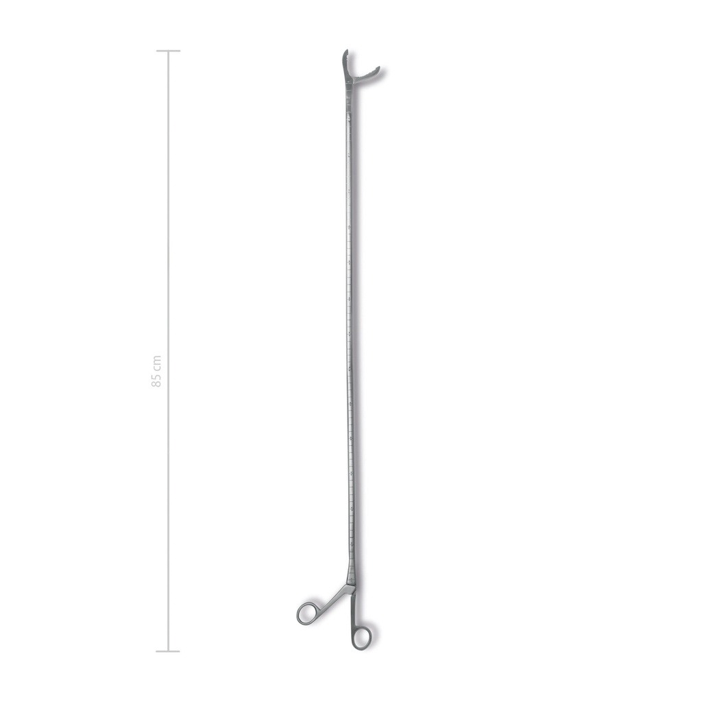 [872185] Pinza cuerpo extranos, rigido, L = 85 cm