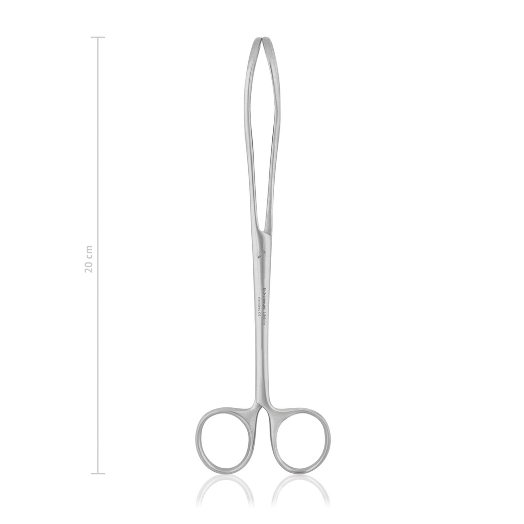 [811720] Obstetric forceps for dogs, danish model 20 cm 