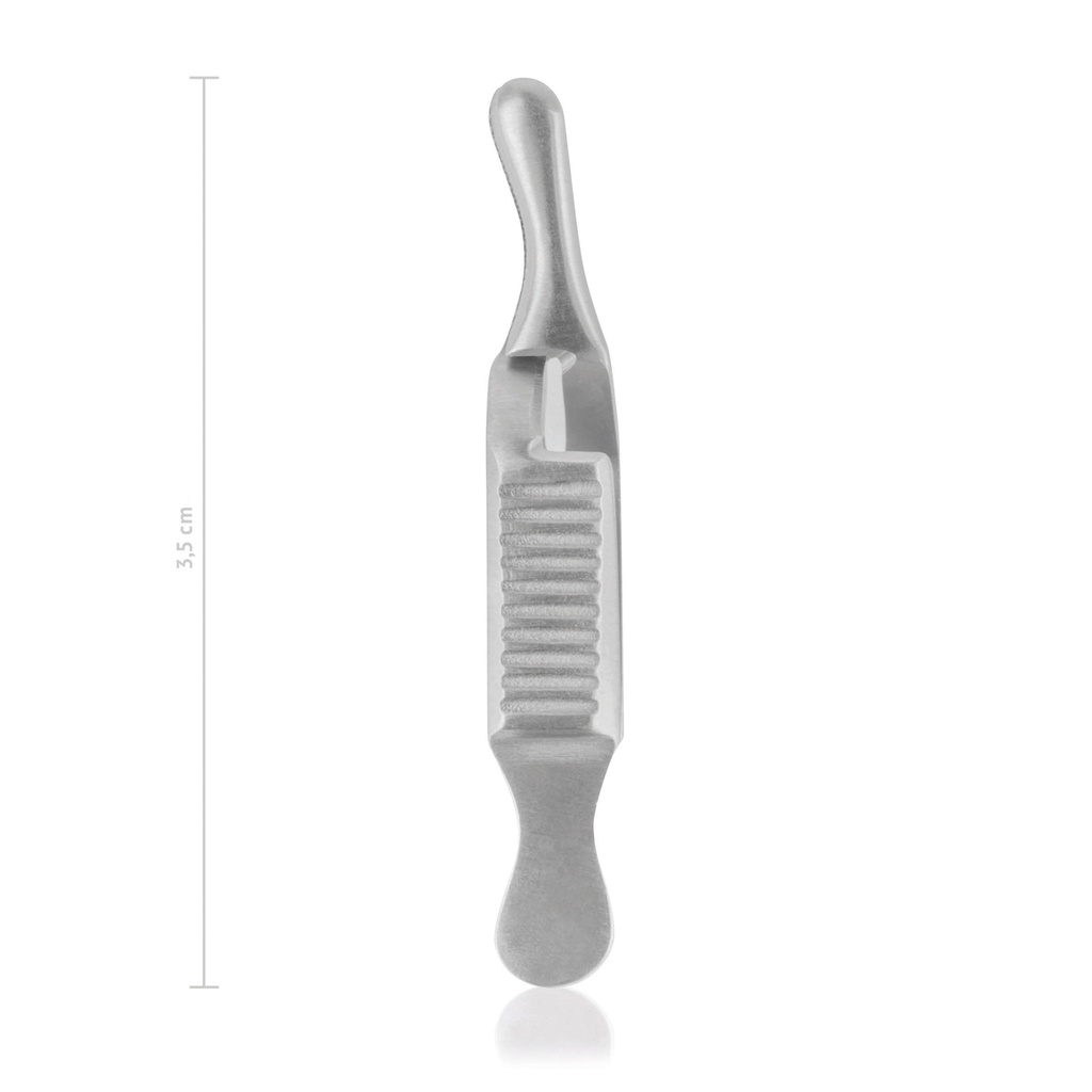 [140503] Clampp arteriales dieffenbach3,5 cm, curvado