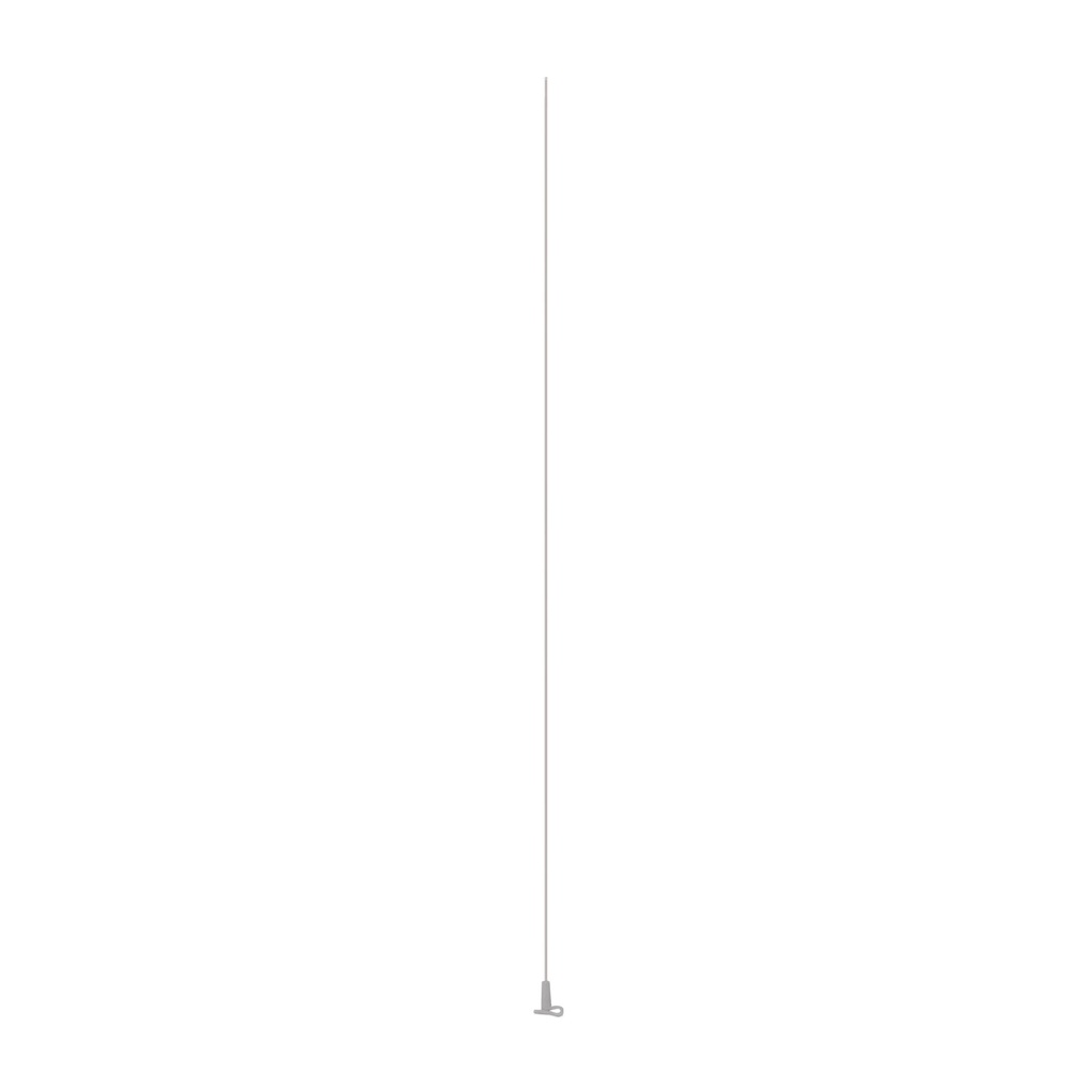 Catéter urinario, 1,5 x 500 mm, plástico, cono Luer, estéril, gris