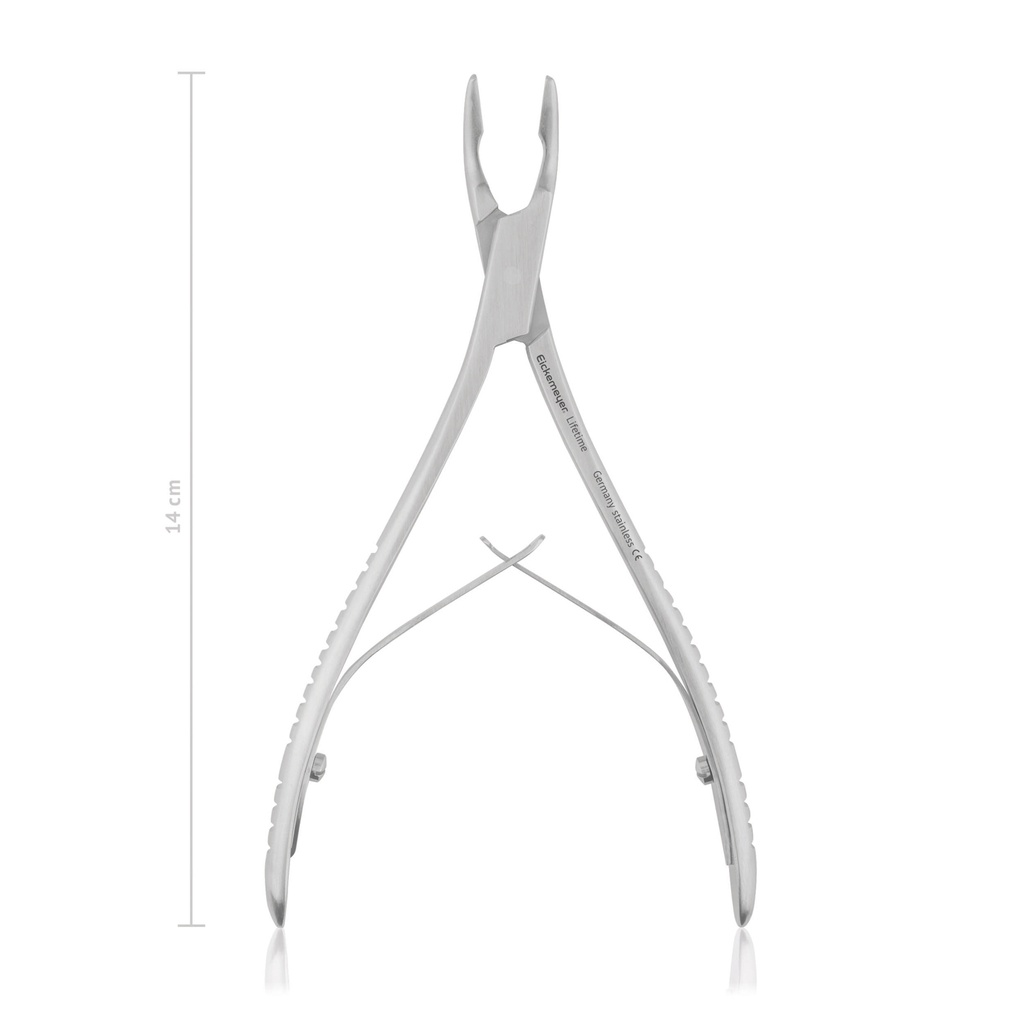 [177314] Bone rongeur forceps, extra slim, Mini-Friedmann, 14 cm 
