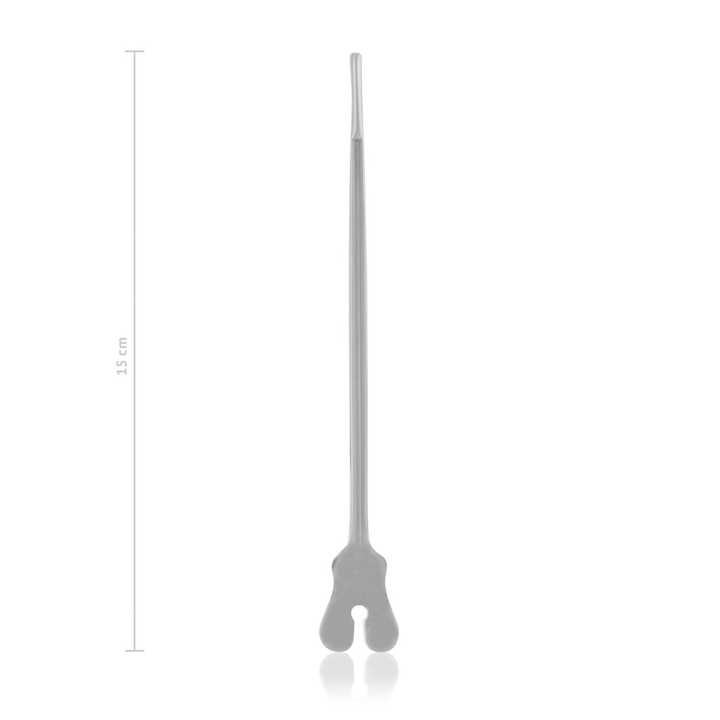 [155015] Sonda hueca con botón, 15 cm