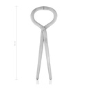 Pinza de exploración de pezuñas, modelo ligero, 30 cm