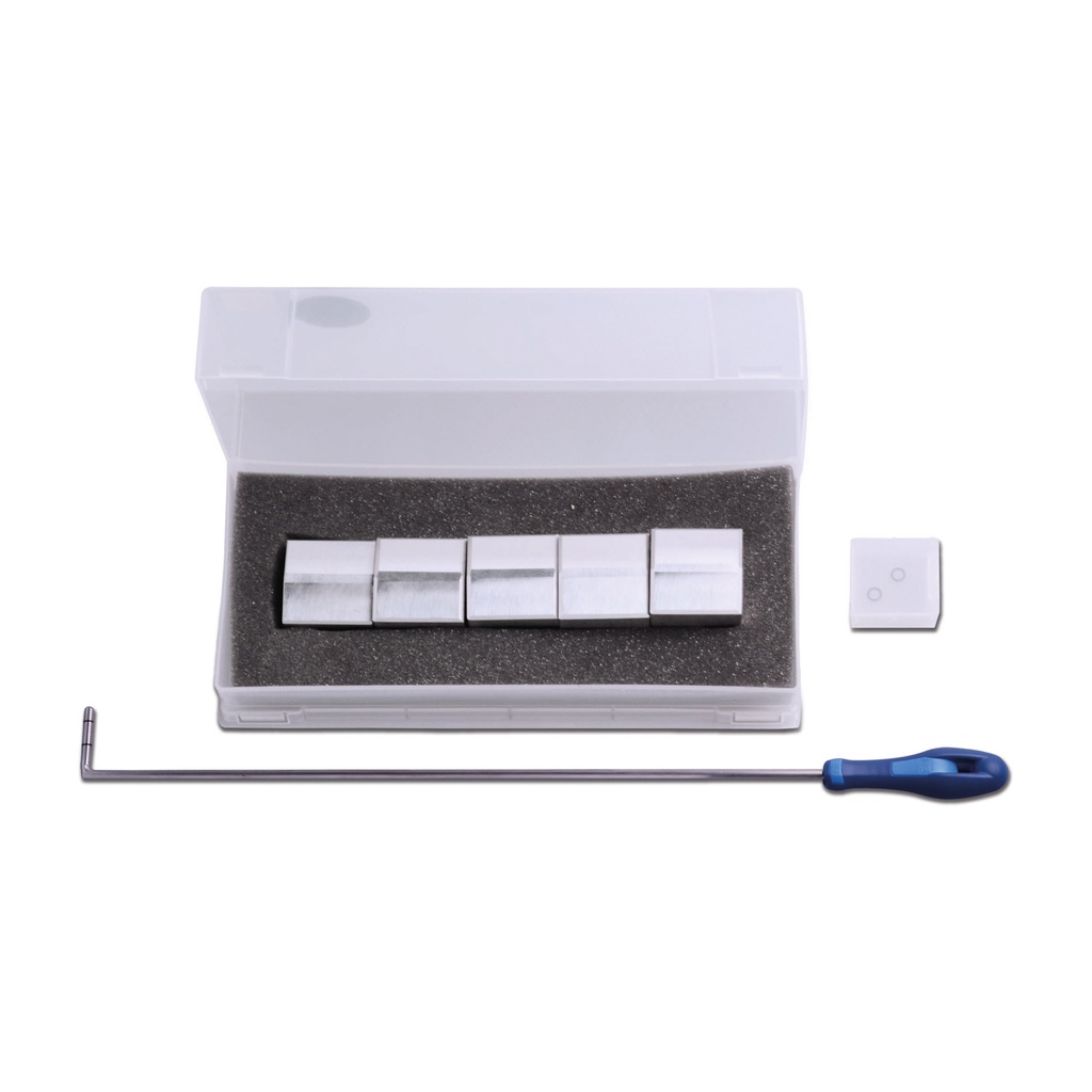 Hypomochlion, Schnell-Wechselsystem, acht verschiedene Höhen, mit Winkelung für die Kauleiste, Griff verstellbar