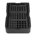 Récipient à vis d'interférence avec couvercle, vide sans vis