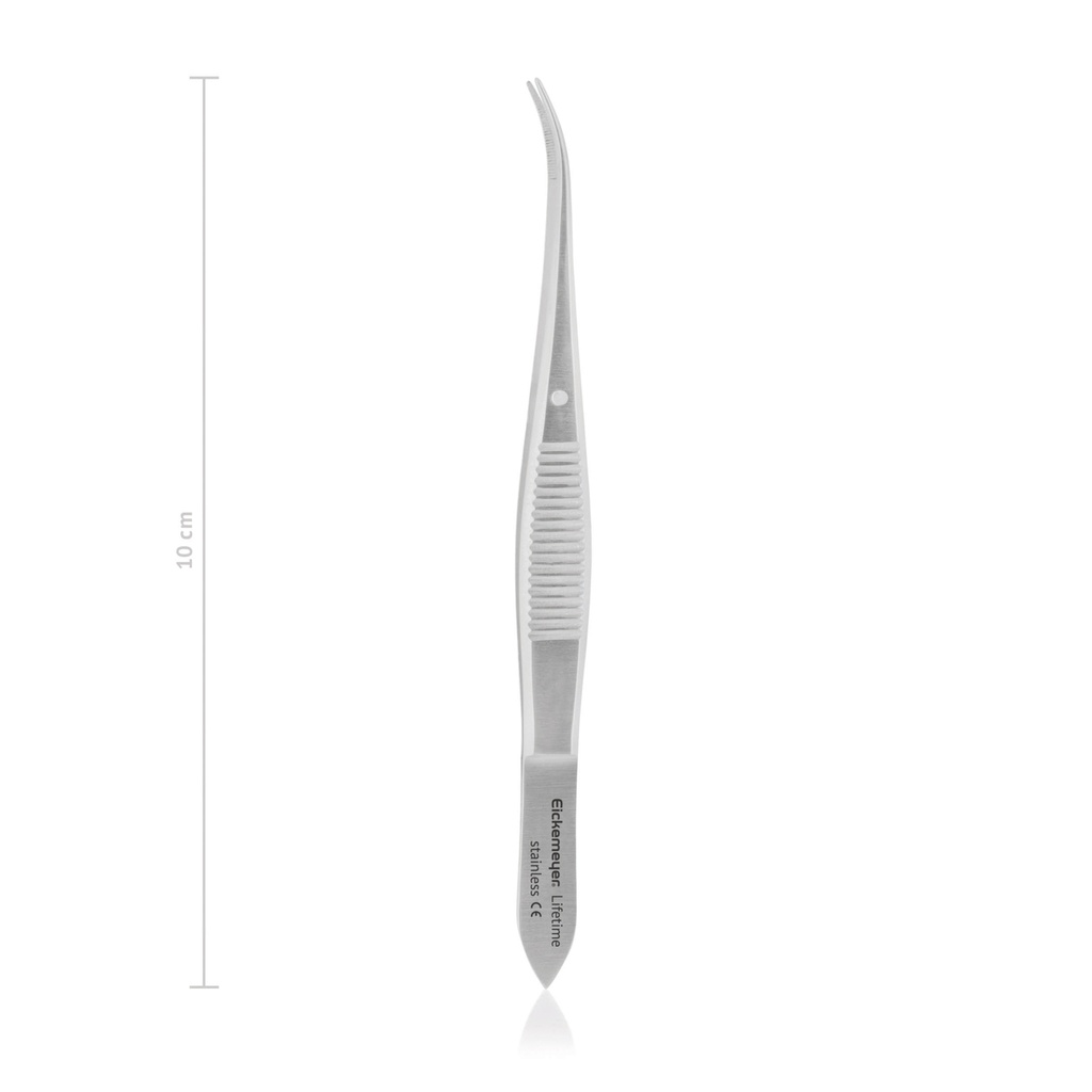 Pinza de iris, GRAEFE, 10 cm, curvas