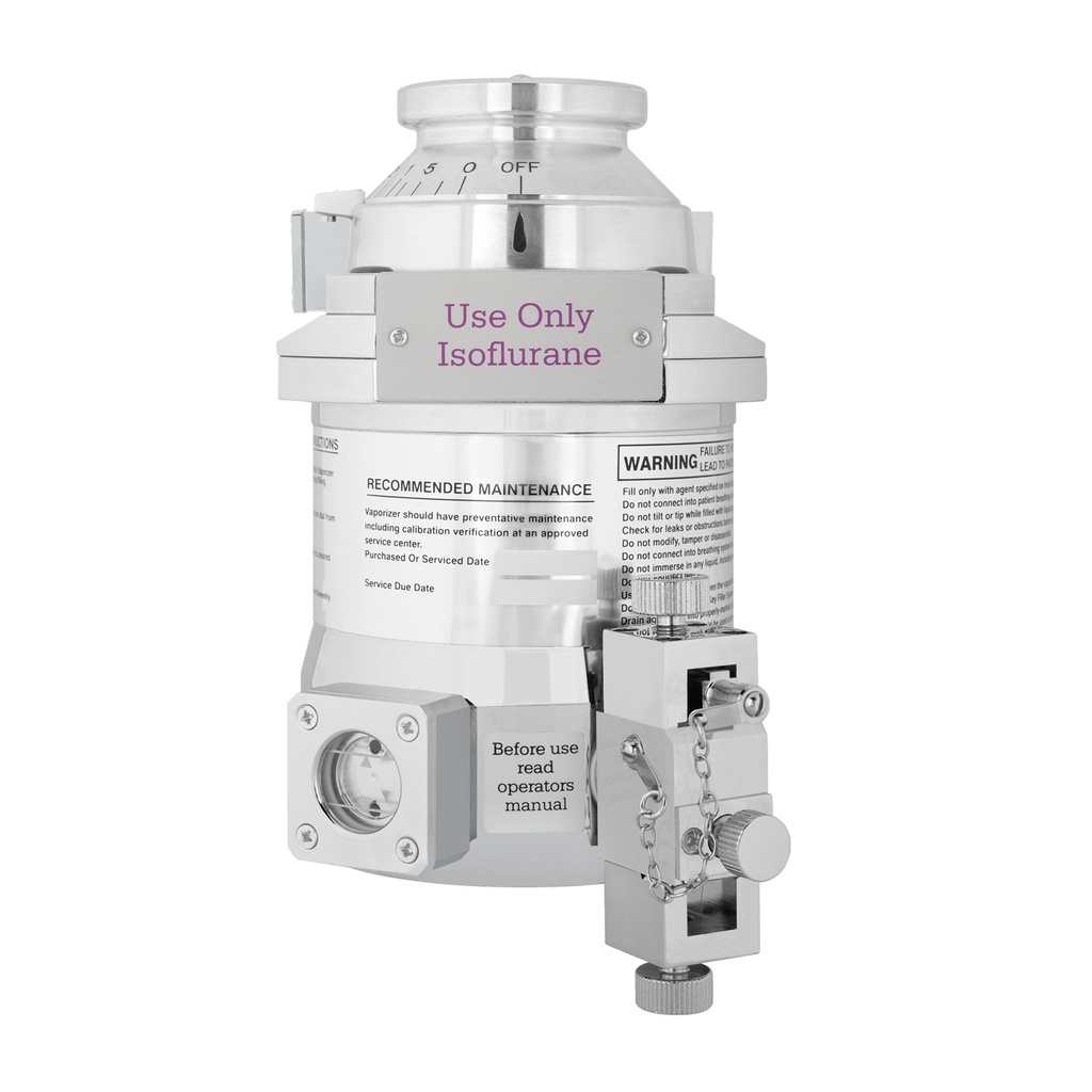 [213262] Vaporisateur d'isoflurane EICKEMEYER® TEC 3 avec raccord Selectatec, sans remplissage
