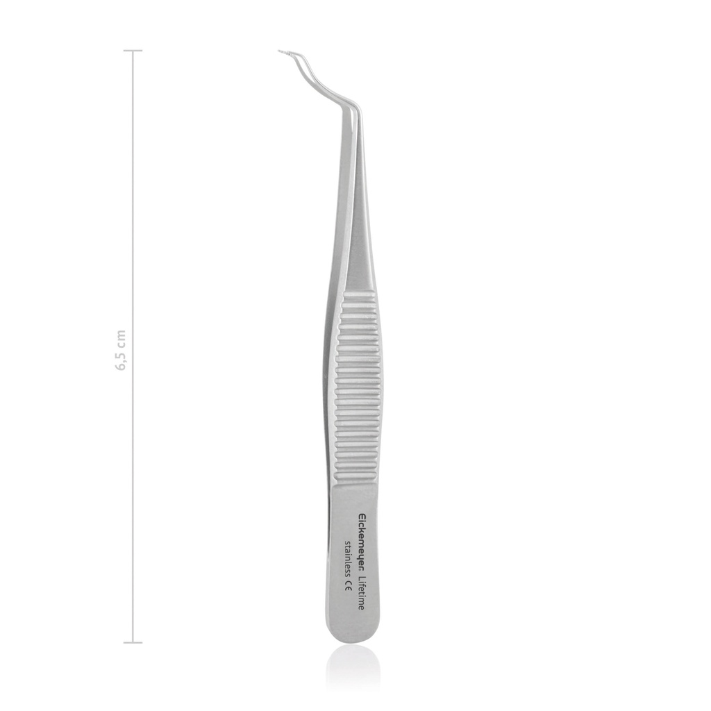 [171306] Capsular forceps Hess, double curved, 2 1/2 
