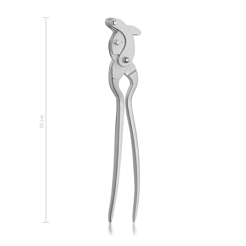 Pince à castrer Serra, courbée 36 cm, sans blocage