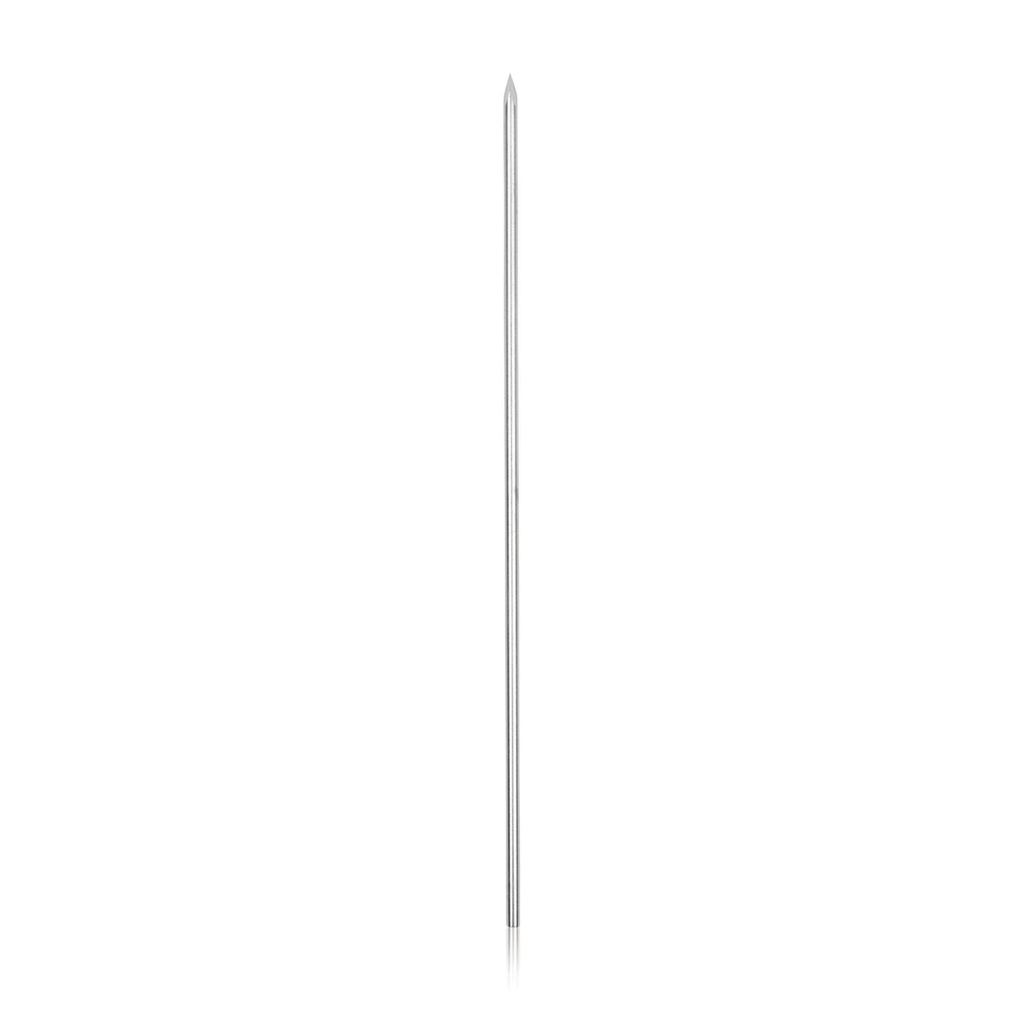 [180625] Broche de Kirschner, Ø 2,5 mm, 16 cm, 1 pointe trocart, plate, boîte de 10 pièces