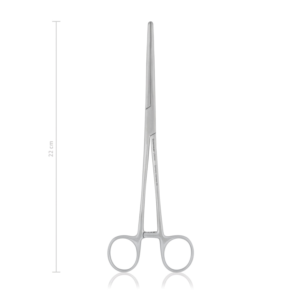 [142922] Rochester-Pean pince 45° 220 mm