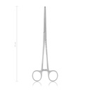 Rochester-Pean pinza 45° cva. 220 mm