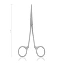 Pinza para quitar pelos, 14 cm,sin cierre