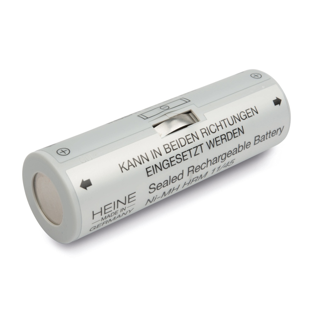 [302436] Batería recargable HEINE NiMH para el nuevo mango de carga BETA NT de 3,5 V, X-002.99.315. Sustituye a X-002.99.382 / X-002.99.380. Compatible con los mangos de carga HEINE BETA NT, BETA R, BETA TR y con mangos de laringoscopio estándar F.O.