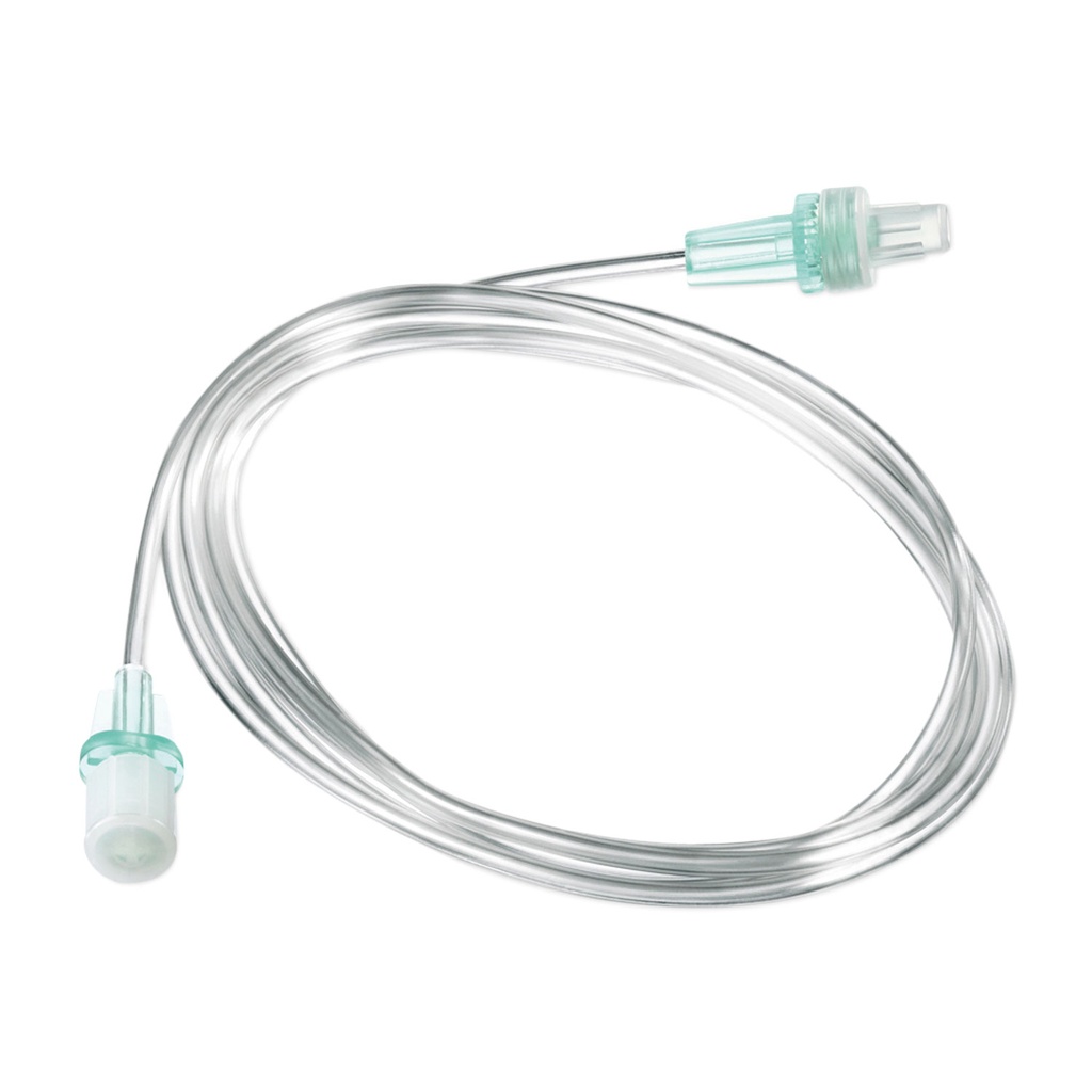 Infusion line for syringe pump  