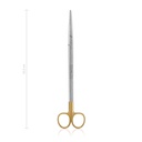 Dissecting scissors METZENBAUM, blunt/blunt, 23,5 cm, straight, TC