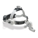 Lámpara frontal LED ML4 UNPLUGGED con diadema Professional L, incluye mPack desenchufado y transformador de enchufe