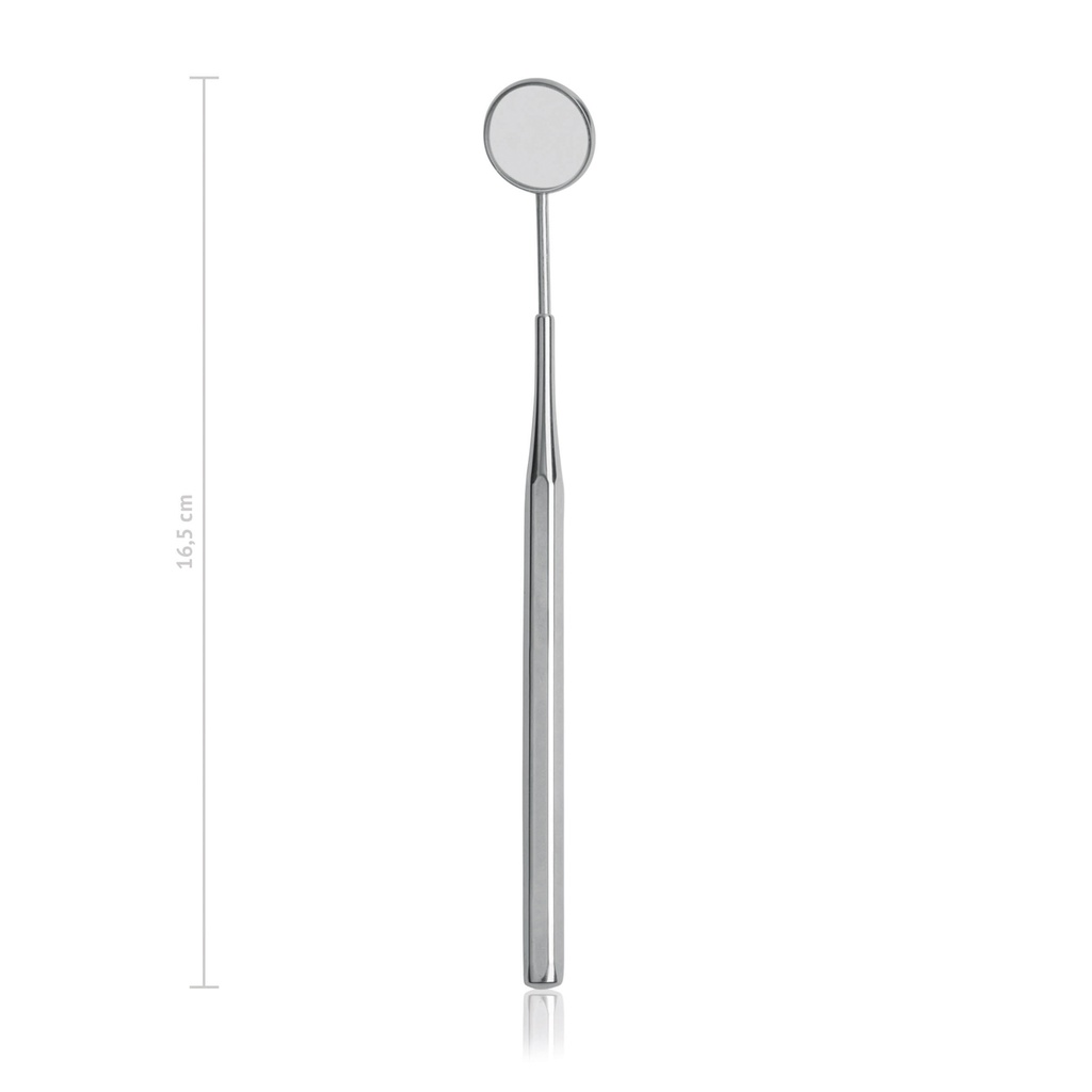 [176422] Dental mirror with handle, 22 mm diam.  