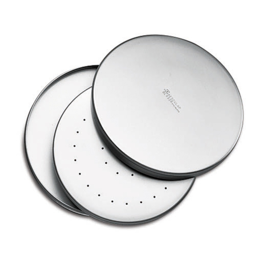 Boîte à aiguilles avec boîte intérieure, ronde, 95 x 16 mm