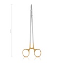 Needle holder DeBAKEY, 200 mm, TC