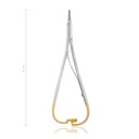 Needle holder MATHIEU, 17 cm, TC, delicate model