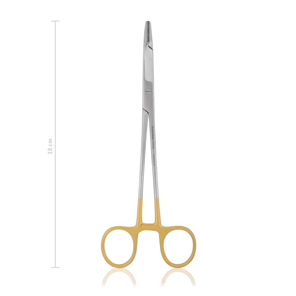 Needle holder Olsen-Hegar, 18 cm, TC  