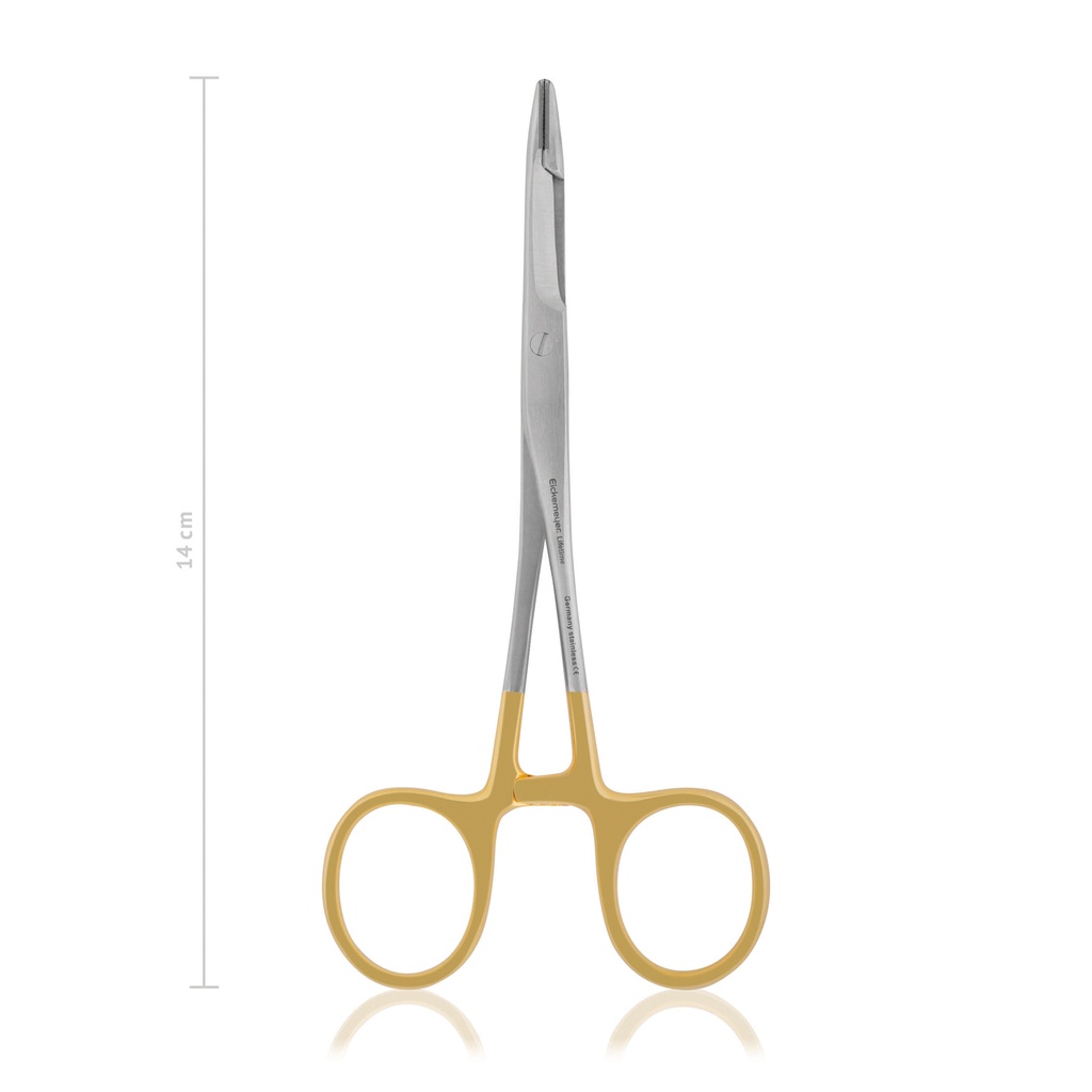 Needle holder Olsen-Hegar, 14 cm, TC  