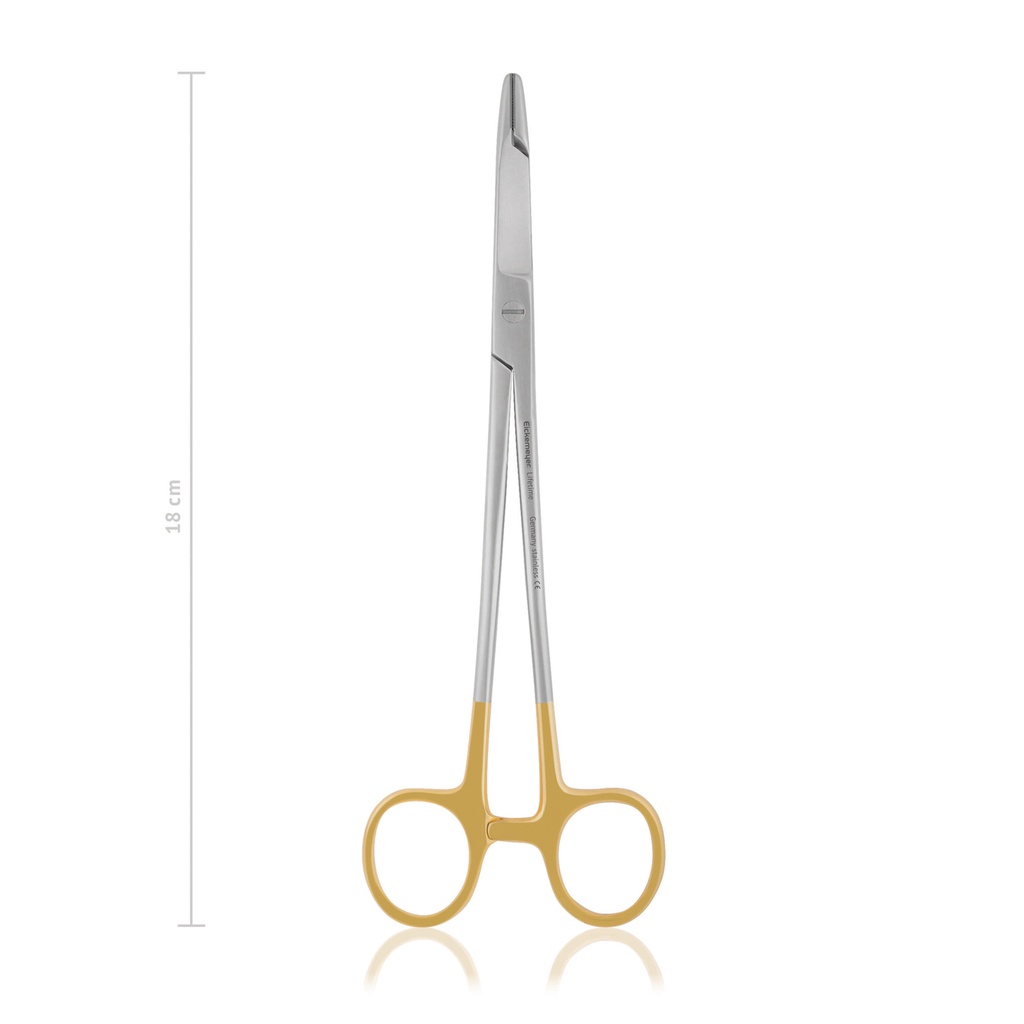 [152618] Porte-aiguille Olsen-Hegar, 18 cm, TC
