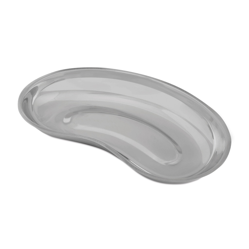 Rinonera, grande, 25 cm, acero inox.