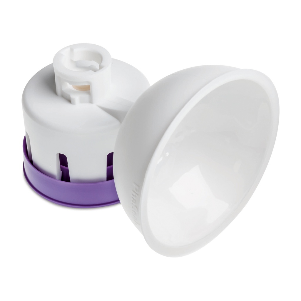 PhaSeal palackadapter, P53, 32 mm, lila