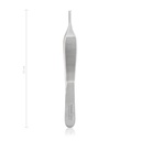 Pince Adson, anatomique, 12 cm