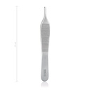 Tissue forceps ADSON, 1 x 2 teeth, 12 cm