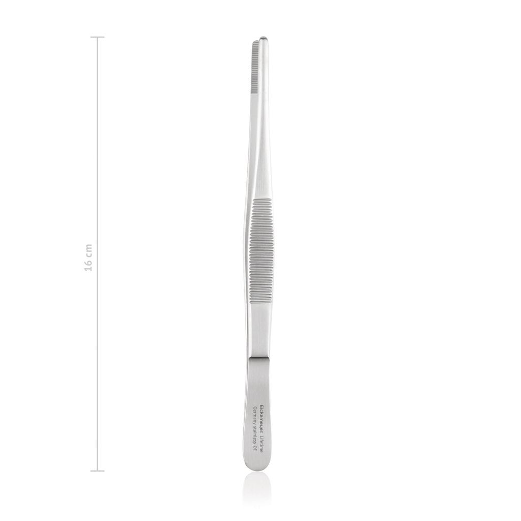 [132416] Pinzas estándar anatómicas, 16 cm.