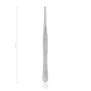 Tissue forceps STANDARD, 1 x 2 teeth, 16 cm