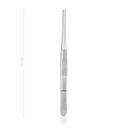 Tissue forceps STANDARD, 1 x 2 teeth, 14,5 cm
