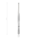 Tissue forceps STANDARD 2 x 3 teeth, 16 cm, heavy pattern