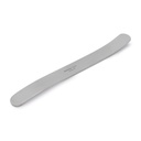 Plexímetro, modelo HANNOVER, en forma de S, 16 cm