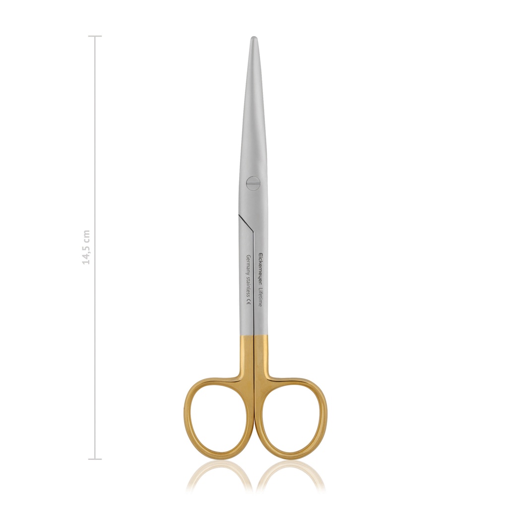 [117414] Dissecting scissors MAYO-STILLE, blunt/blunt, 14,5 cm, straight, TC
