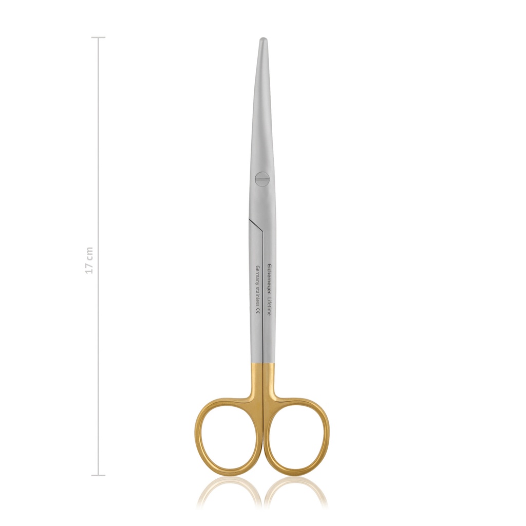 [117517] Dissecting scissors MAYO-STILLE, blunt/blunt, 17 cm, curved, TC