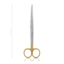 Ciseaux de dissection Mayo-Stille, 17 cm, courbes, TC