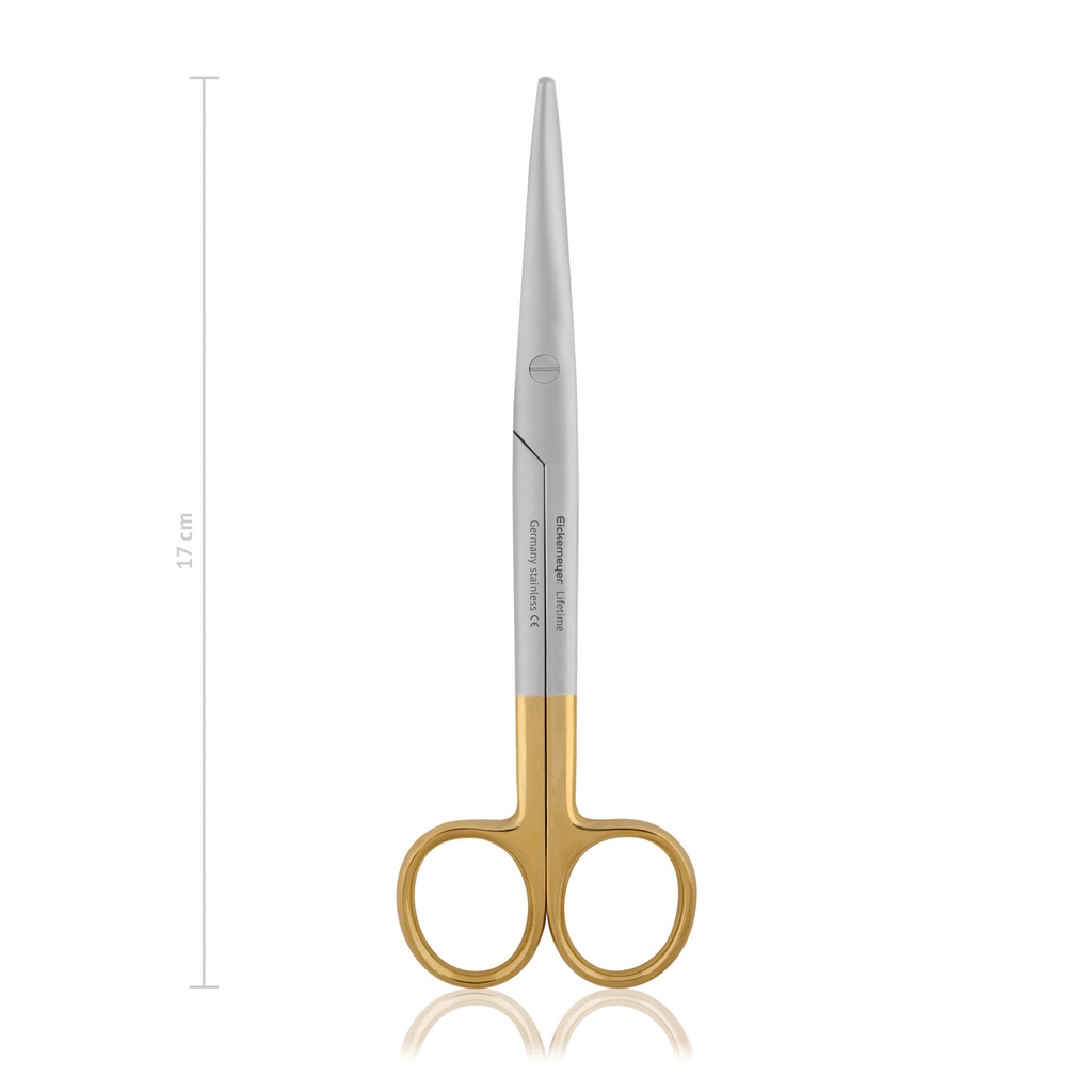[117417] Dissecting scissors MAYO-STILLE, blunt/blunt, 17 cm, straight, TC