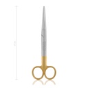 Dissecting scissors MAYO-STILLE, blunt/blunt, 17 cm, straight, TC