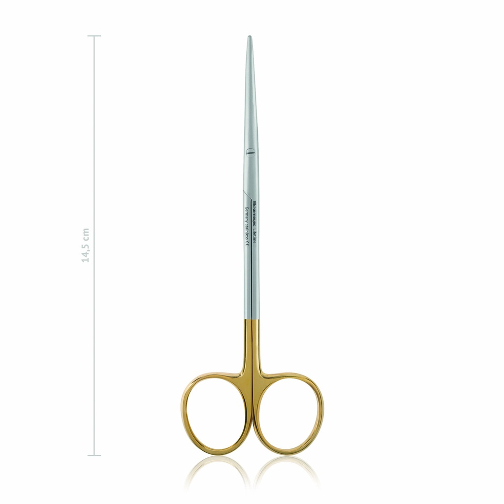 [116414] Dissecting scissors METZENBAUM-FINO, blunt/blunt, 14,5 cm, straight, TC