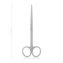 Ciseaux de dissection Metzenbaum, 14,5 cm, émoussés, droits