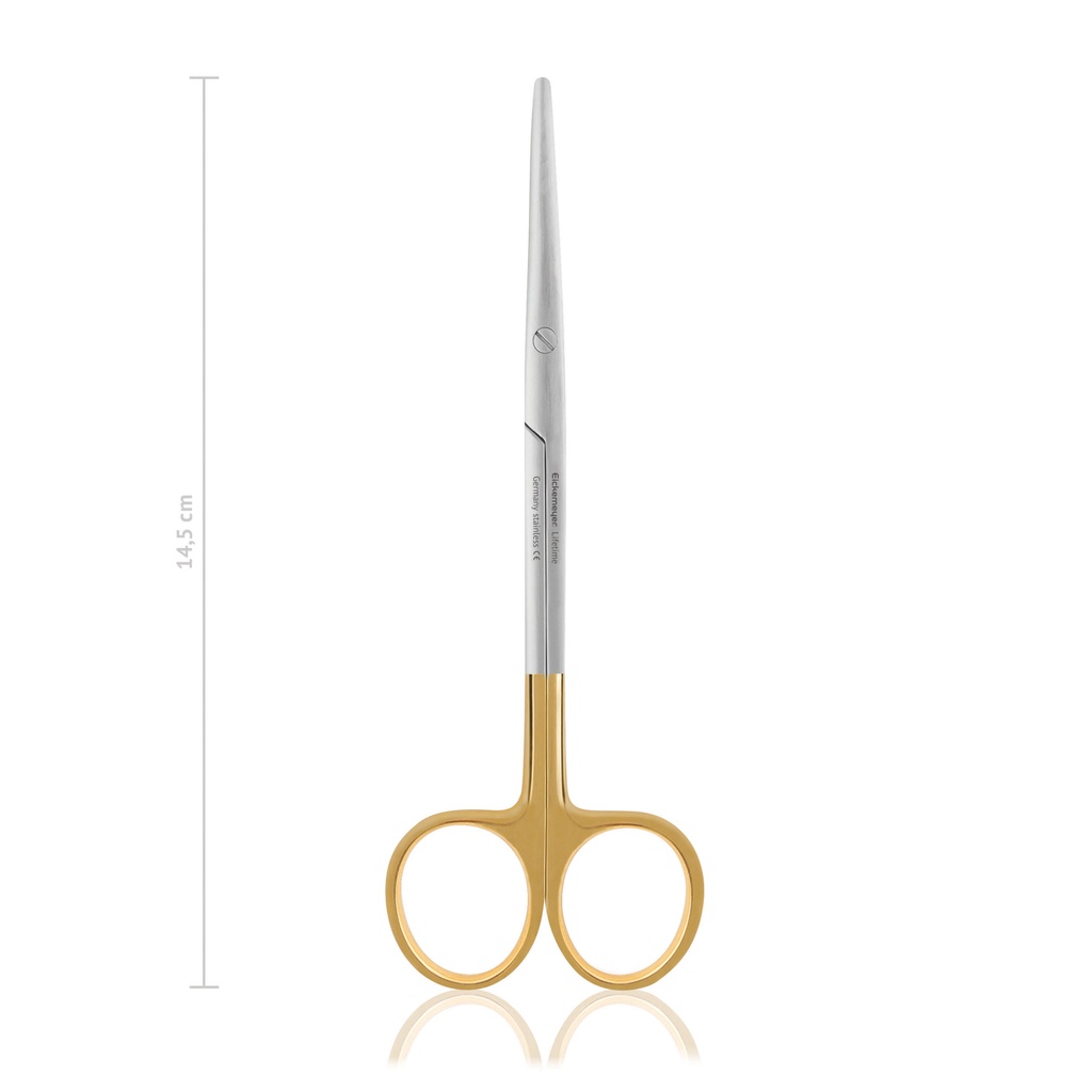 [116314] Dissecting scissors METZENBAUM, blunt/blunt, 14,5 cm, curved, TC