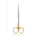Dissecting scissors METZENBAUM, blunt/blunt, 14,5 cm, curved, TC