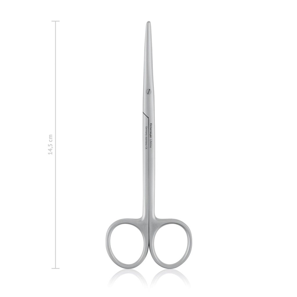 [118314] Dissecting scissors METZENBAUM, blunt/blunt, 14,5 cm, curved