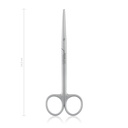 Dissecting scissors METZENBAUM, blunt/blunt, 14,5 cm, curved