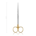 Tijera de disección METZENBAUM, L 14,5 cm, recto (TC)