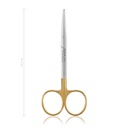 Dissecting scissors METZENBAUM, fine, blunt/blunt, 11,5 cm, curved, TC